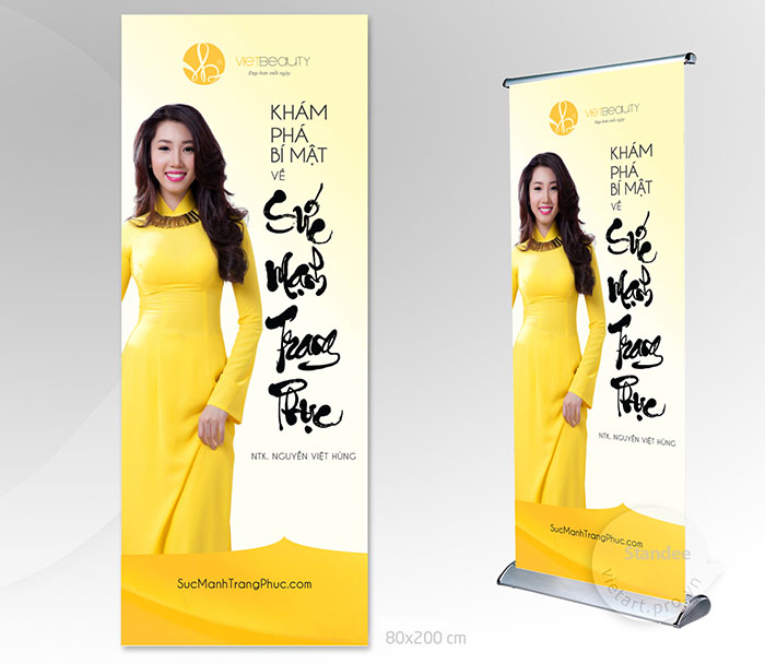 Thiết kế, in ấn Standee